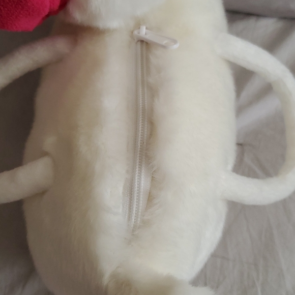 NWT plush yorkie purse - Picture 10 of 13